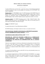 CONSEIL MUNICIPAL 19 MARS 2019