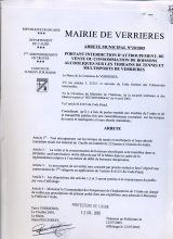 Arrêté municipal 2005/20