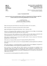 ARRETE AUTORISATION DE PENETRER DANS PROPRIETE PRIVEE