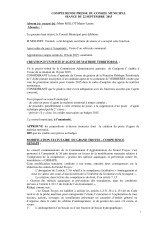 Conseil municipal du 22 septembre 2015